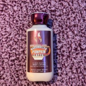 marshmallow pumpkin latte lotion